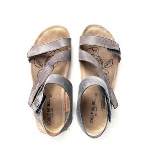 Josef Seibel Gray Sandals